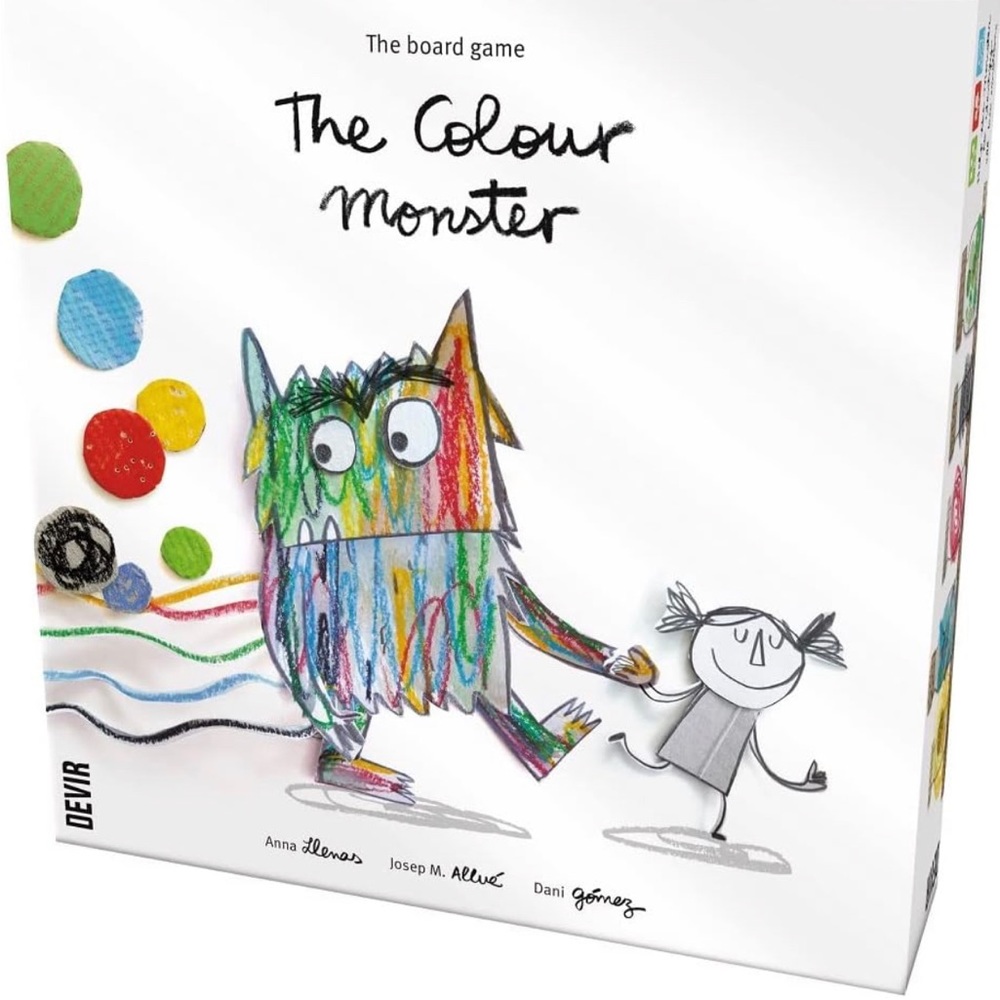 NIB: BRAND NEW FACTORY SEALED: The Color Monster Childrens Game